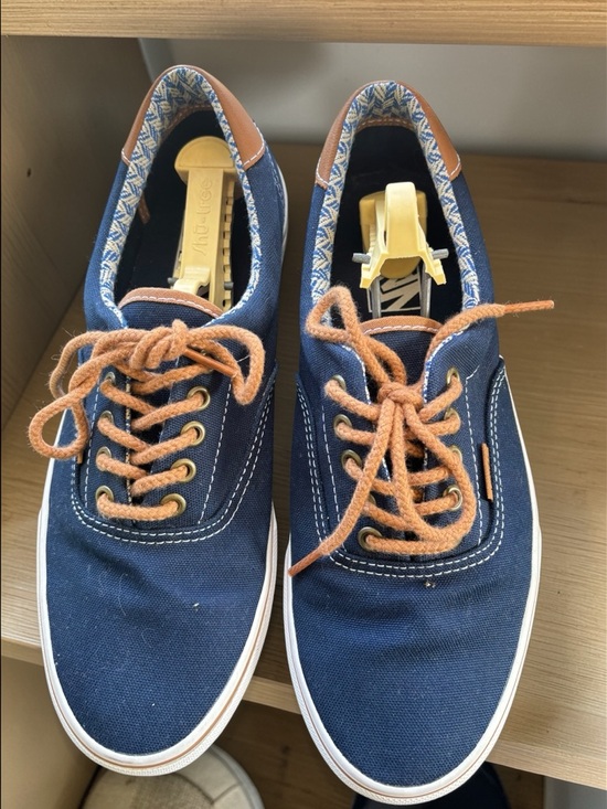 Vans Era 59 Canvas Navy Chevron Low Top 
shoes Casual Sneakers - Picture 3 of 10